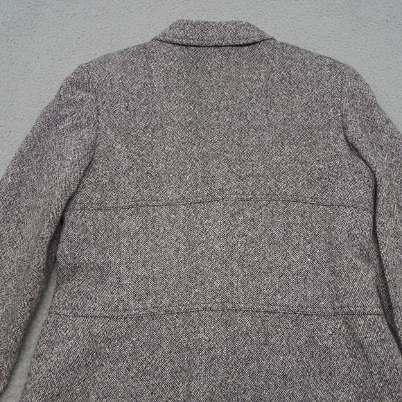 Express Blazer Women Small Gray Career Office Single Breast Textured Jacket - Picture 8 of 11